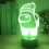 3D LED Among Us Night Light 7-Color Changing Night Lamp Gift 3
