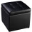 Costway Faux Leather Ottoman Pouffe Storage Toy Box Foot Stool Black 1