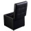 Costway Faux Leather Ottoman Pouffe Storage Toy Box Foot Stool Black 6