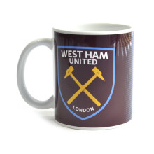 West Ham United Halbton 11oz Boxed Becher