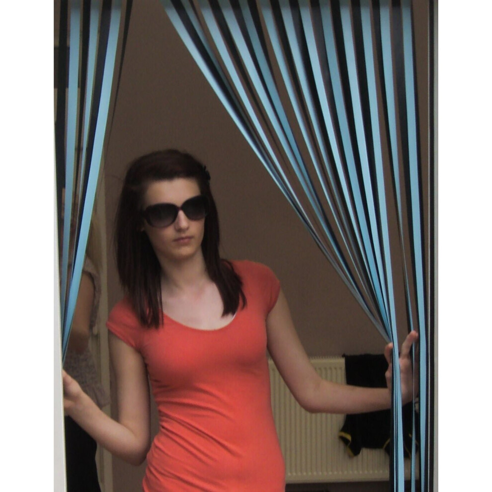 Holland Plastics Original Brand ( Liquorice) Heavy Duty Caravan/Rv Blind- 62Cm Wide- Perfect For Mobile Travelling. Blue