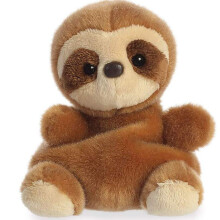 Aurora Palm Pals Slomo Sloth Soft Toy 5 inch Brown - Plush Soft Toy
