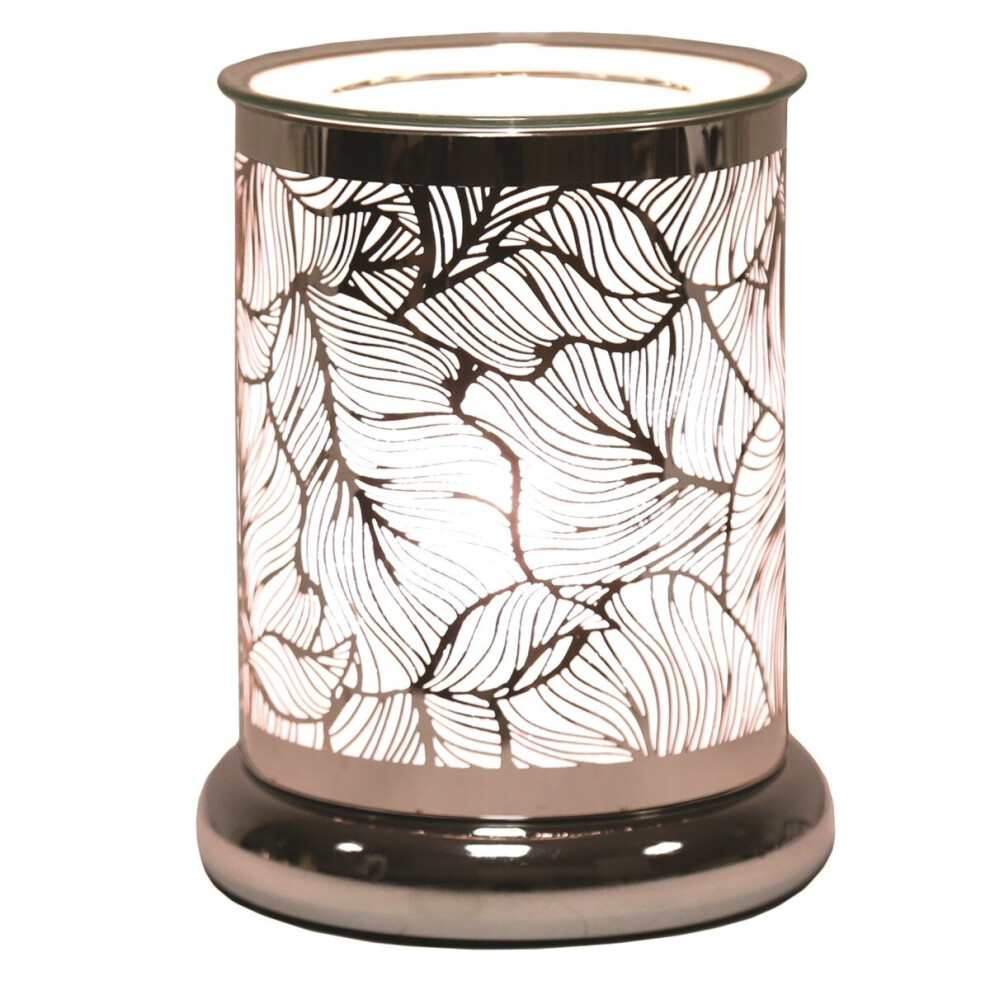 6411 Aroma Silhouette Electric Wax Melt Tart Burner Warmer Leaves