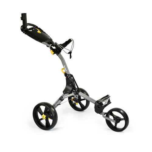 Masters iCart Compact Evo 3 Wheel Push Golf Trolley Grey/Black