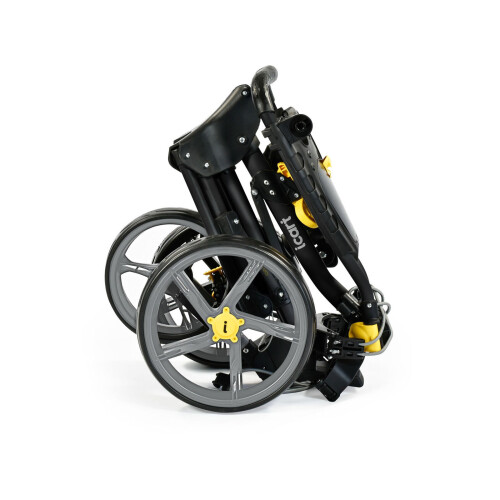 Masters iCart Compact Evo 3 Wheel Push Golf Trolley Black/Grey 1