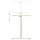 VidaXL vidaXL Manual Height Adjustable Standing Desk Frame Hand Crank White Riser 5