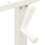 VidaXL vidaXL Manual Height Adjustable Standing Desk Frame Hand Crank White Riser 7