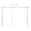 VidaXL vidaXL Manual Height Adjustable Standing Desk Frame Hand Crank White Riser 6