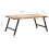 VidaXL vidaXL Solid Mango Wood Dining Table Kitchen Dinner Lounge Side Coffee Desk 5