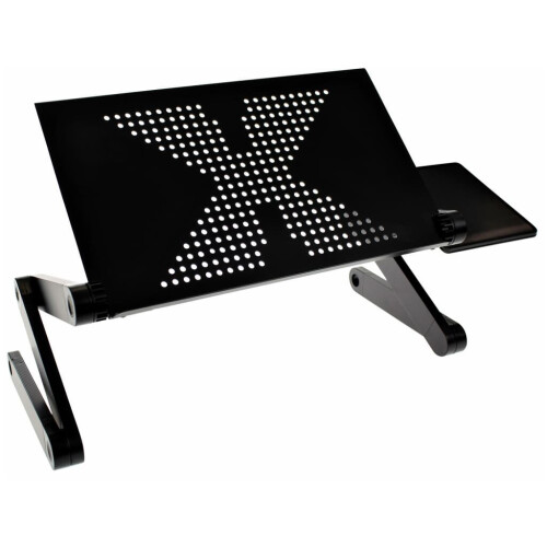 United Entertainment Multifunctional Laptop Stand Black Notebook Riser Holder