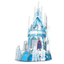 Frozen 2 3D Puzzle 47pcs Translucent Blue Jigsaw Puzzle Accessory Game Toy