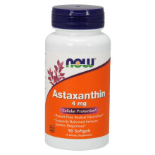 NOW Foods, Astaxanthin, 4 mg, 90 Weichkapseln