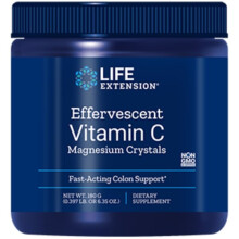 Life Extension, Brausendes Vitamin C, Magnesiumkristalle, 6,35 Unzen (180 g)