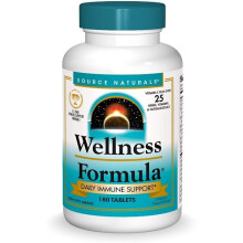 Source Naturals Wellness Formula, Daily Immune Support, 180Tablets