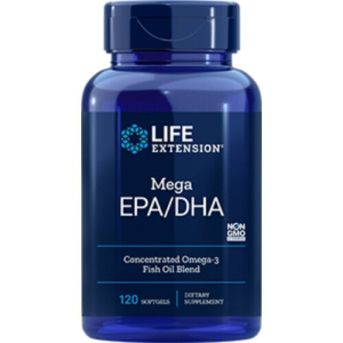 Life Extension, Mega EPA/DHA, 120 Softgels