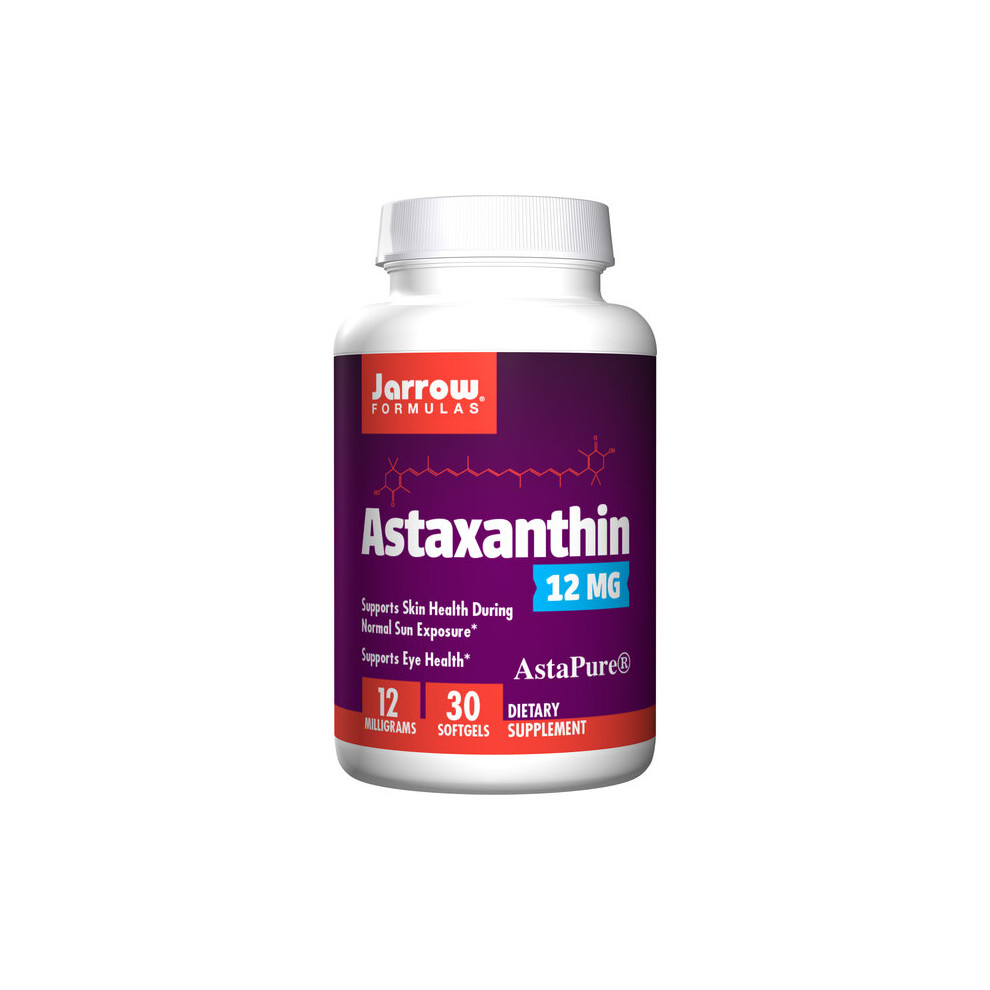 Jarrow Formula's Astaxanthin,12Mg X 30Sgels, Super Strength