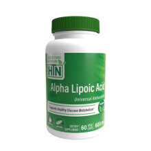 Health Thru Nutrition Alpha Lipoic Acid 600mg x 60 veggie capsules