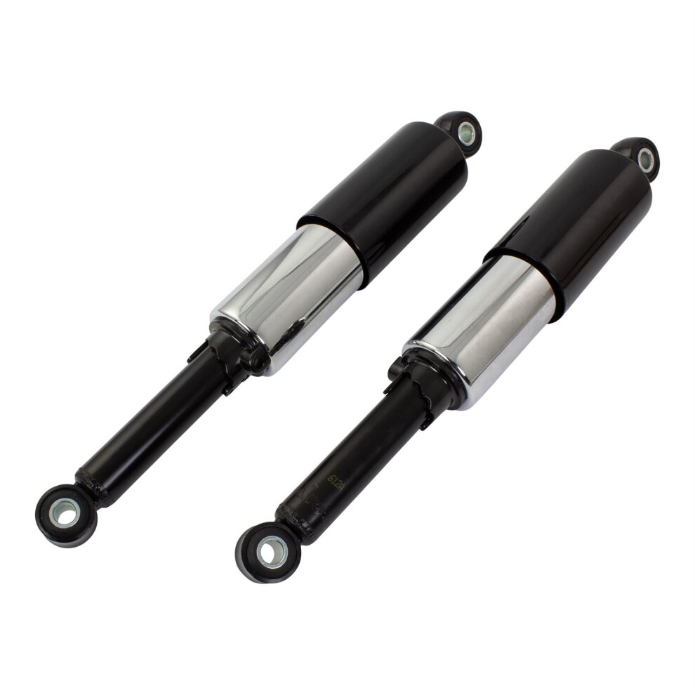 Bike It C90 Cub 330Mm Eye To Eye Twin Shock Absorbers Black 5034862062994