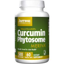 Jarrow Formulas, Veganes Curcumin Phytosom, 500 mg, 60 Veggie-Kapseln