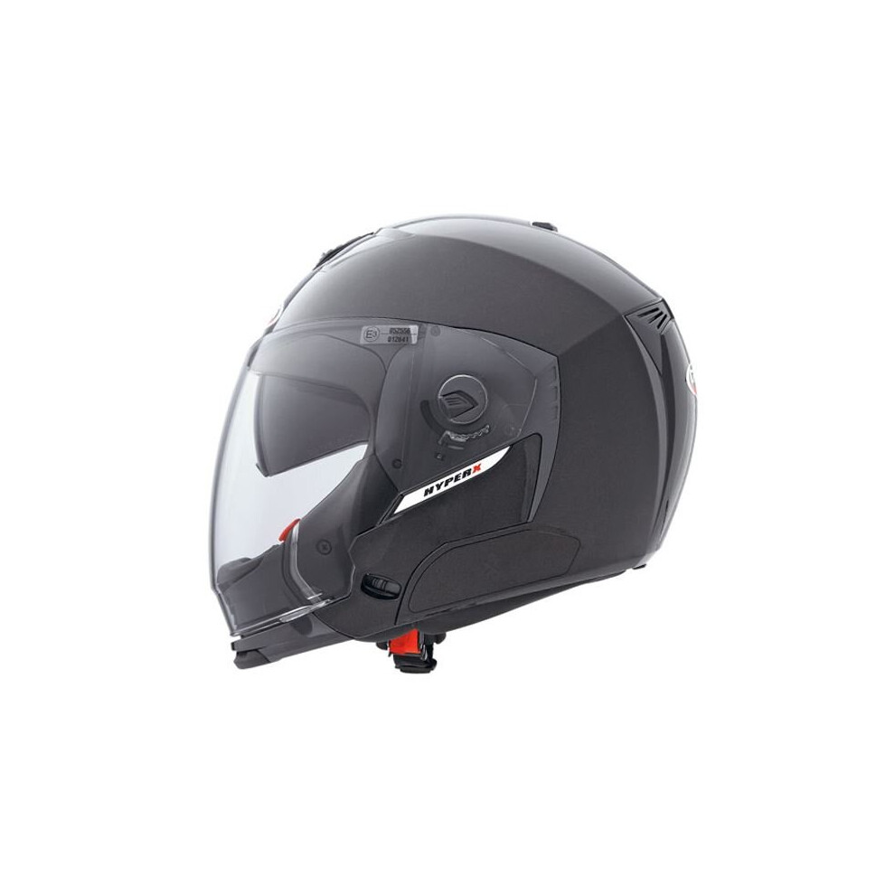 Caberg Hyper X Metal Helmet Gloss Integrated Sun Visor Acu Approved Xs Black 8002391002665