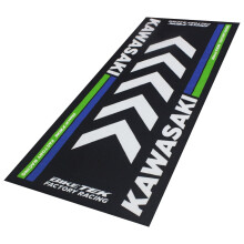 Biketek Motorcycle Garage Mat Series 4 Kawasaki 190 x 80 cm
