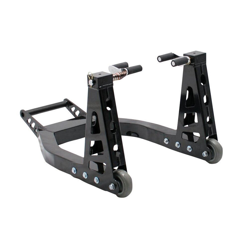 Biketek Motorcycle Sportbike Front Aluminium Pro Box Paddock Stand Black 5034862353146