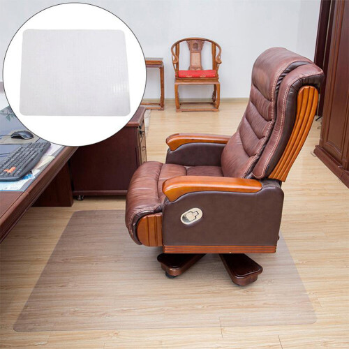 Living And Home (90*120cm, Rectangle Non-Spiked) PVC Plastic Desk Chair Mat Carpet Floor Protector 2