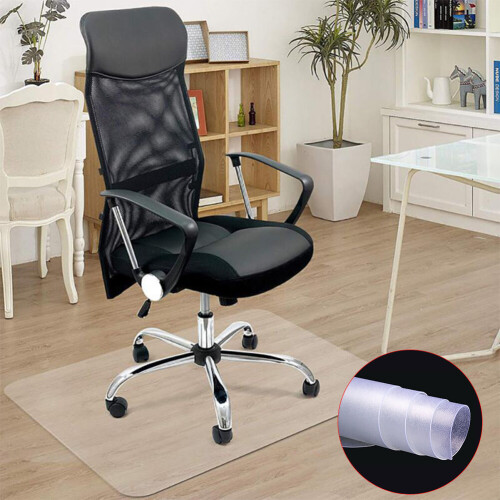 Living And Home (90*120cm, Rectangle Non-Spiked) PVC Plastic Desk Chair Mat Carpet Floor Protector 1