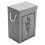 Living And Home (#2 Grey) Washing Dirty Clothes Laundry Basket Bin Storage 4
