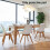 Living And Home (75*120cm, Rectangle Non-Spiked) PVC Plastic Desk Chair Mat Carpet Floor Protector 3