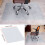 Living And Home (90*120cm, Rectangle Spiked) PVC Plastic Desk Chair Mat Carpet Floor Protector 5