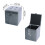 Living And Home Velvet Padded Dressing Table Stool Storage Ottoman Footrest 4