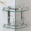 Living And Home (9.8*9.8in) Bathroom Shower Caddy Wall Mounted Corner Shelf 2