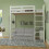 Living And Home High Sleeper Bunk Bed Loft Cabin Bed Solid Pine Wood Frame Kids Single 3