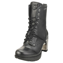 (4) New Rock Ankle Boot Trail M-tr001-s1 Womens Ankle Boots in Black