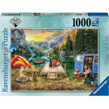 Calm Campsite 1000pc Jigsaw by Ravensburger (16177) - Jigsaw Puzzle