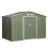 Outsunny Outsunny Outdoor Storage Garden Shed - 9 x 6ft 1