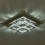 Living And Home (40cm 2 Level-Square, Adjustable) Modern LED Ceiling Light Crystal Flush Chandelier 5