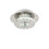 Living And Home (20cm 1 Head-Round, Cool White) Modern LED Ceiling Light Crystal Flush Chandelier 5