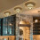 Living And Home (30cm 2 Level-Round, Adjustable) Modern LED Ceiling Light Crystal Flush Chandelier 5