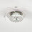 Living And Home (20cm 1 Head-Round, Cool White) Modern LED Ceiling Light Crystal Flush Chandelier 6