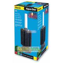 Aqua One Filter Air 60 Air Filter 8.5 Wx 24 Hx 8.5 Dcm 19885