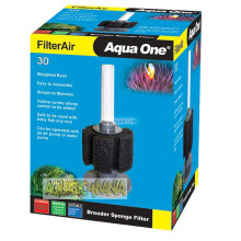 Aqua One Filter Air 30 Air Filter 8.5 Wx 19 Hx 8.5 Dcm 19884
