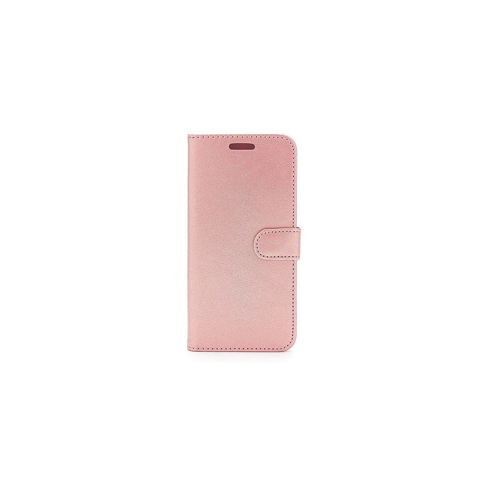 (Rose Iphone 12 Mini) Iphone 12 Pu Leather Side Opening Wallet Case With Card Slots Gold 5056382162237