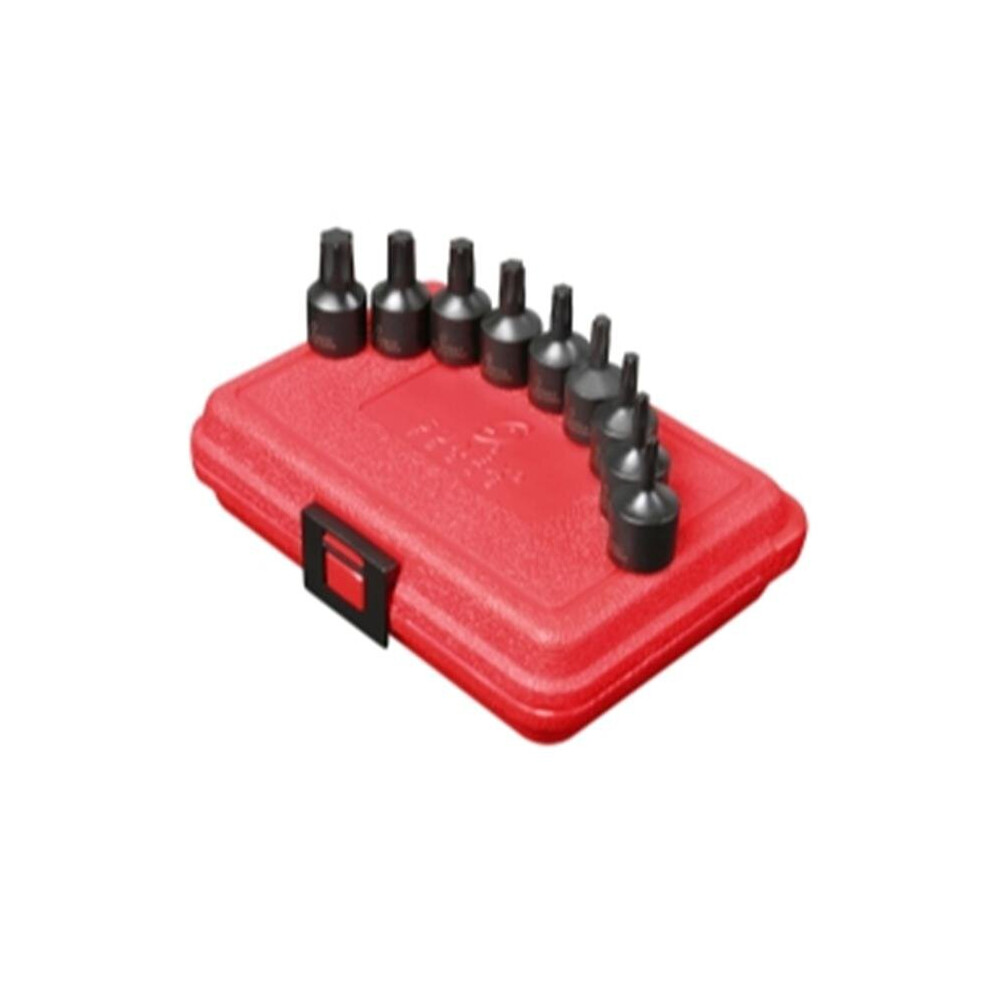 9 Piece .38In. Drive Internal Star Impact Socket Set 780997557786