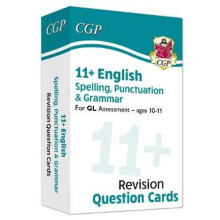 New 11+ GL Revision Question Cards: English Spelling, Punctuation & Grammar - Ages 10-11 | Mixed media product