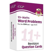 New 11+ CEM Revision Question Cards: Maths Word Problems - Ages 10-11 | Hardback