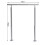 Living And Home (60cm 0 Cross Bar) Handrail Kit Grab Rail Garden Step Support Variable Angle 7