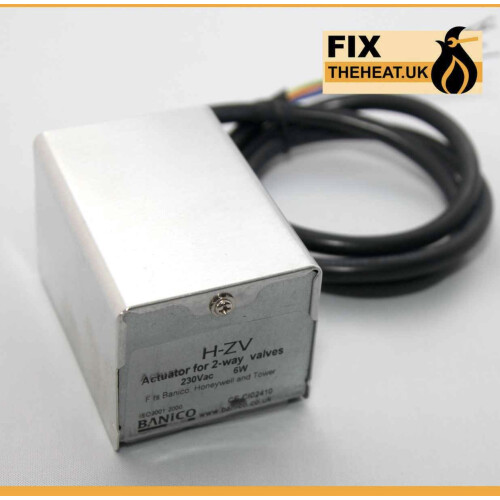 FixTheBog 2 Port 22Mm 28Mm Motorised Zone Valve Head Can Replace Honeywell