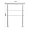 Living And Home (60cm 2 Cross Bar) Handrail Kit Grab Rail Garden Step Support Variable Angle 7